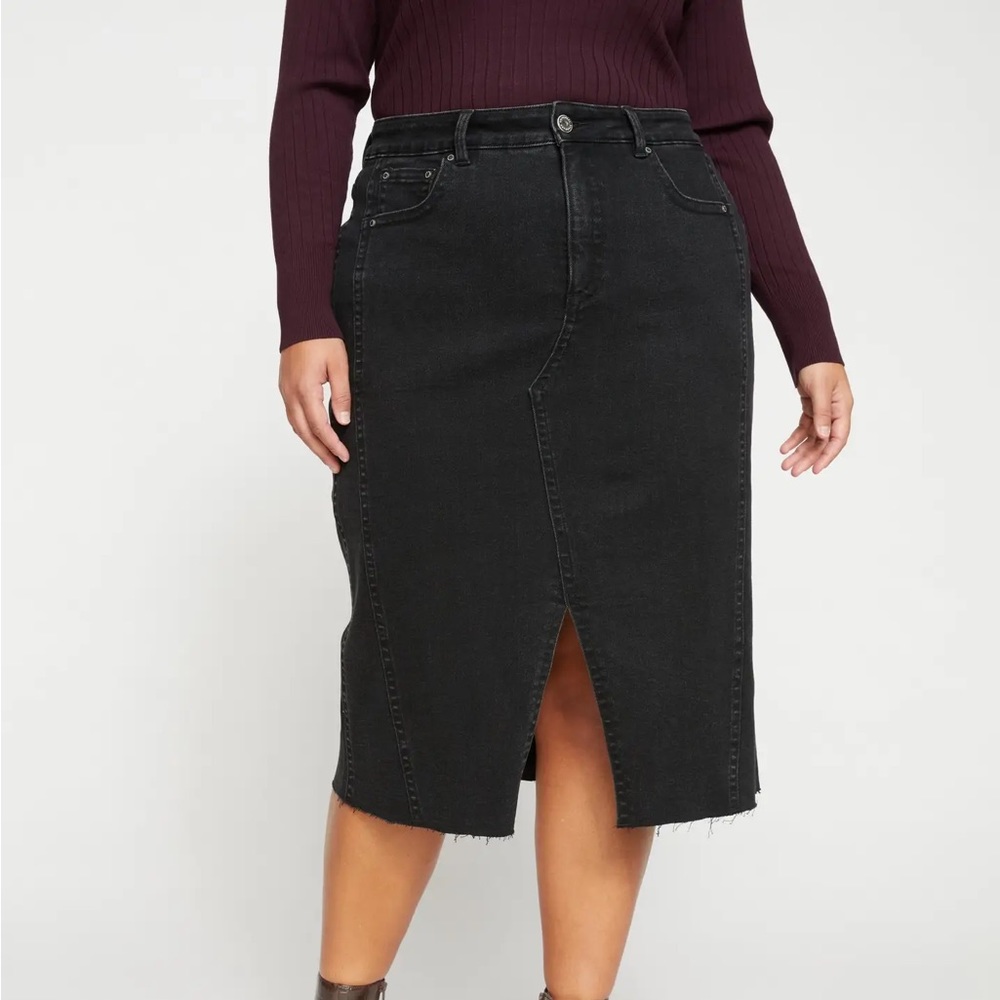 Universal Standard Dakota Denim Skirt size M item#48